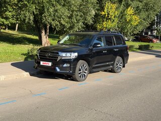 2019 Toyota Land Cruiser 200 Series Рестайлинг 2, чёрный, 8500000 рублей, вид 1