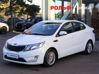 2014 Kia Rio 6-speed III, белый, 923000 рублей, вид 1
