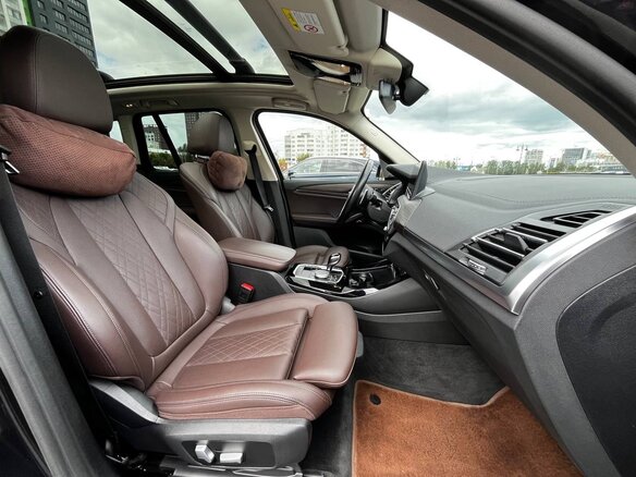 2021 BMW X3 30i xDrive III (G01) Рестайлинг, чёрный - вид 12