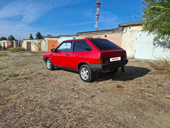 1986 Lada (ВАЗ) 2108, красный - вид 5
