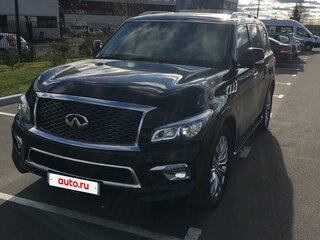 2015 Infiniti QX80 I Рестайлинг, чёрный, 3000000 рублей, вид 1