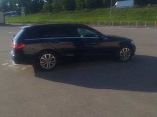 2018 Mercedes-Benz C-Класс 220 d 9G-TRONIC IV (W205), синий, 3200000 рублей, вид 3