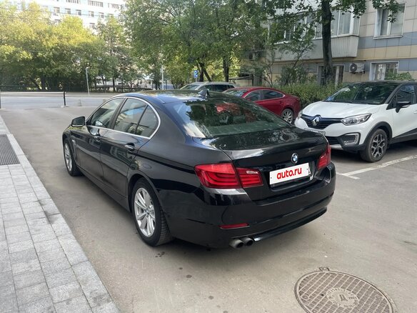 2012 BMW 5 серии 520i VI (F10/F11/F07), чёрный - вид 2