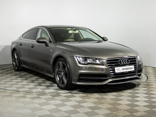 2012 Audi A7 I (4G), коричневый, 1499585 рублей, вид 3