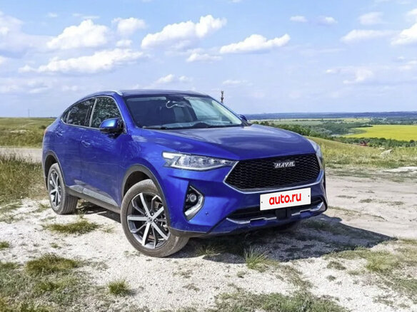 2020 Haval F7x I, синий, 1190000 рублей