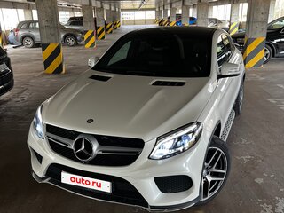 2015 Mercedes-Benz GLE Coupe 400 I (C292), белый, 4100000 рублей, вид 3
