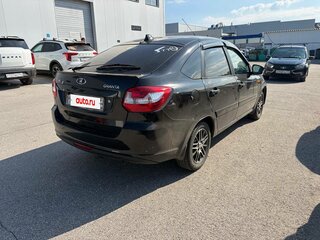 2014 Lada (ВАЗ) Granta I, чёрный, 392000 рублей, вид 3