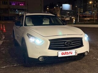 2012 Infiniti FX30d II (S51) Рестайлинг, белый, 1620000 рублей, вид 1