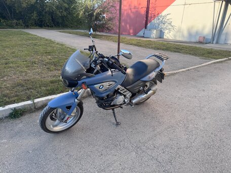2002 BMW F 650 CS, голубой, 320000 рублей, вид 1
