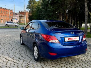2014 Hyundai Solaris I, синий, 640000 рублей, вид 5