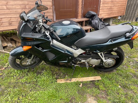 2001 Honda VFR 800, зелёный, 320000 рублей - вид 6