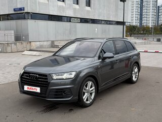 2016 Audi Q7 II (4M), серый, 4350000 рублей, вид 2