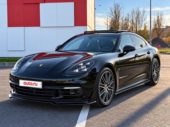 2017 Porsche Panamera 4S Diesel II, чёрный, 7300000 рублей - вид 9