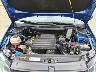 2018 Volkswagen Polo V Рестайлинг, синий, 850000 рублей, вид 3