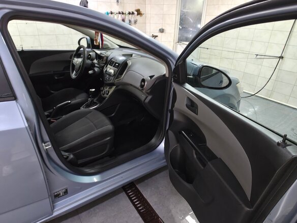 2012 Chevrolet Aveo II, голубой, 599999 рублей - вид 12