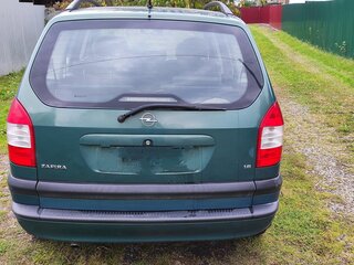 2003 Opel Zafira A Рестайлинг, зелёный, 450000 рублей, вид 3
