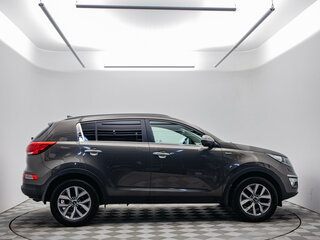 2014 Kia Sportage III Рестайлинг, серый, 1306000 рублей, вид 4