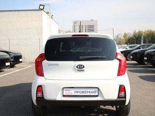 2016 Kia Picanto II Рестайлинг, белый, 830000 рублей, вид 5