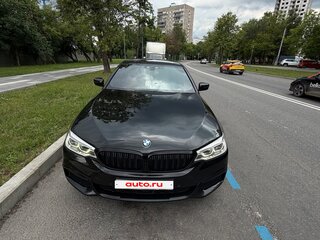 2020 BMW 5 серии 530d xDrive VII (G30/G31/G38), чёрный, 4500000 рублей, вид 4