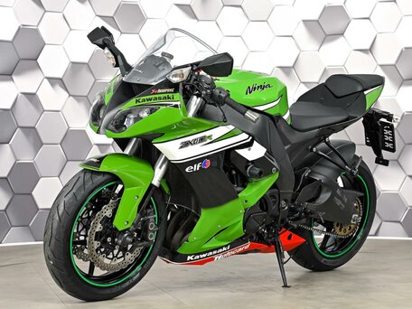 2008 Kawasaki ZX-10R Ninja, зелёный, 769000 рублей, вид 2