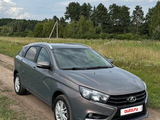 2018 Lada (ВАЗ) Vesta SW I, серый, 850000 рублей, вид 3