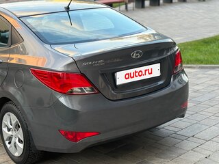 2016 Hyundai Solaris I Рестайлинг, серый, 845000 рублей, вид 5