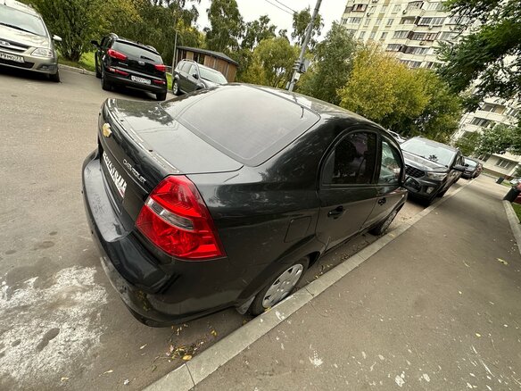 2007 Chevrolet Aveo I Рестайлинг, чёрный - вид 14
