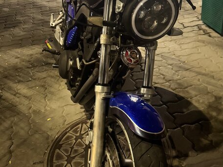1994 Yamaha SRX400, синий, 175000 рублей, вид 1