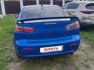 2011 Mitsubishi Lancer X Рестайлинг, синий, 699000 рублей, вид 4