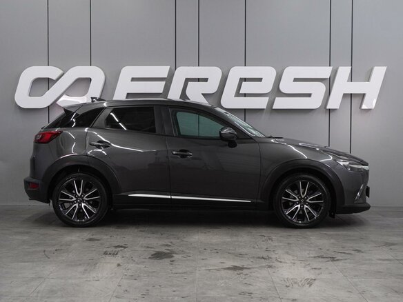 2018 Mazda CX-3 I, серый, 1470000 рублей - вид 4