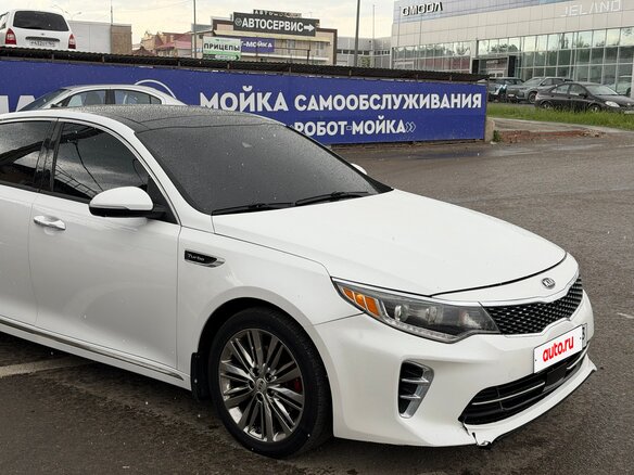 2016 Kia Optima IV, белый, 1880000 рублей - вид 1