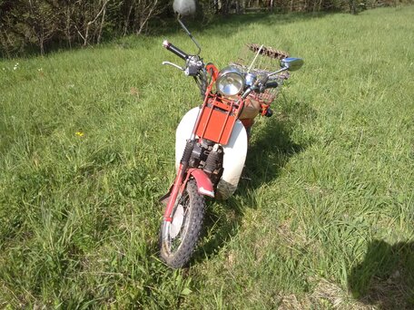 2001 Yamaha Mate, красный, 79000 рублей, вид 4