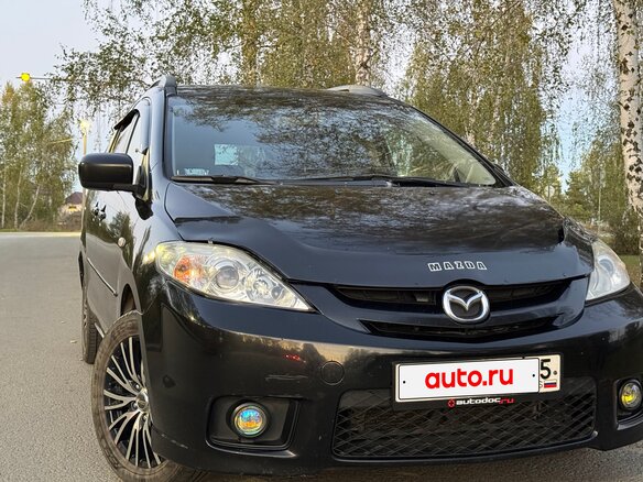 2007 Mazda 5 I (CR), чёрный, 695000 рублей - вид 1