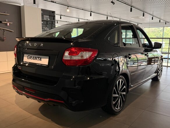 2026 Lada (ВАЗ) Granta Sport I Рестайлинг, чёрный - вид 4