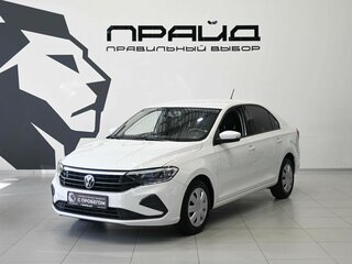 2021 Volkswagen Polo VI, белый, 1419900 рублей, вид 2
