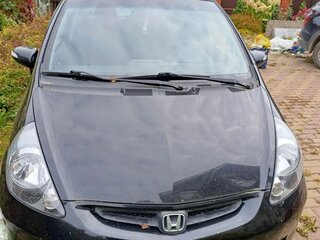 2007 Honda Jazz I Рестайлинг, чёрный, 700000 рублей, вид 1