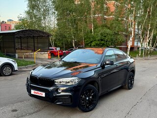 2016 BMW X6 30d II (F16), чёрный, 3500000 рублей, вид 2