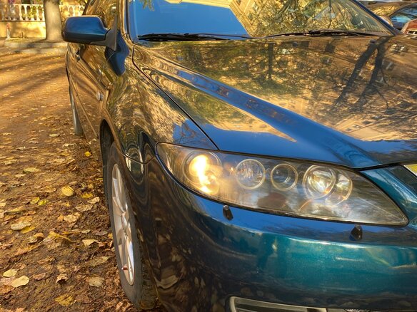 2007 Mazda 6 I (GG) Рестайлинг, зелёный, 630000 рублей - вид 5