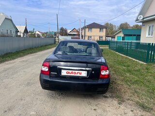 2008 Lada (ВАЗ) Priora I, чёрный, 180000 рублей, вид 4