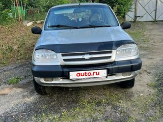 2004 Chevrolet Niva I, серебристый, 120000 рублей, вид 1