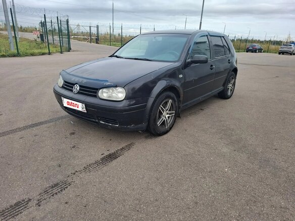2000 Volkswagen Golf IV, чёрный