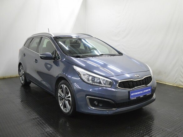 2016 Kia Ceed II Рестайлинг, синий - вид 2