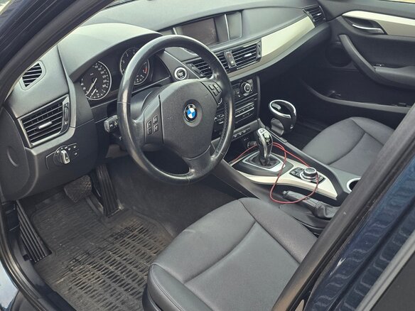 2013 BMW X1 20i I (E84) Рестайлинг, синий - вид 7