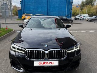 2021 BMW 5 серии 530i VII (G30/G31/G38) Рестайлинг, синий, 4700000 рублей, вид 2