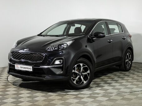 2020 Kia Sportage IV Рестайлинг, чёрный, 2099700 рублей, вид 1