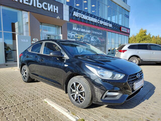 2018 Hyundai Solaris II, чёрный, 1261750 рублей, вид 5