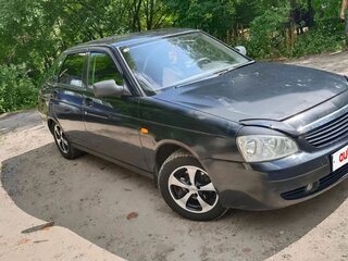 2008 Lada (ВАЗ) Priora I, чёрный, 210000 рублей, вид 3