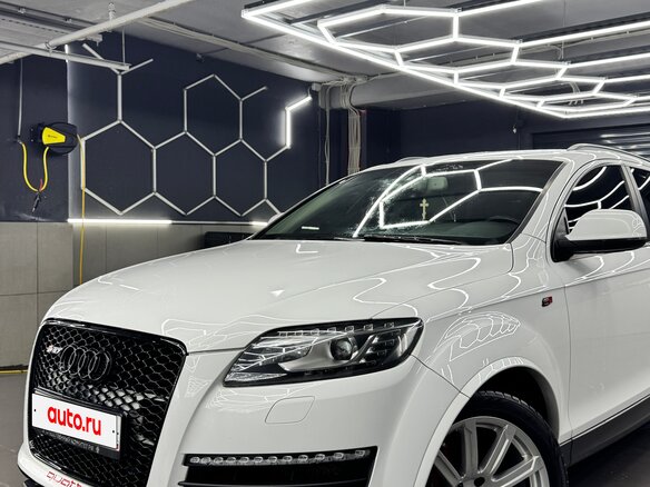2013 Audi Q7 I (4L) Рестайлинг, белый, 1950000 рублей