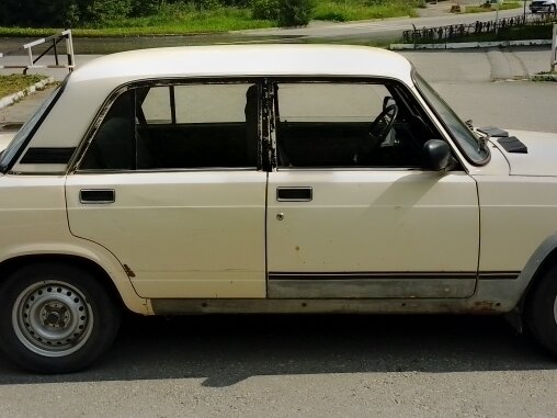 1990 Lada (ВАЗ) 2107, бежевый, 87000 рублей - вид 5