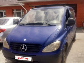 2006 Mercedes-Benz Vito II (W639), синий, 800000 рублей, вид 2